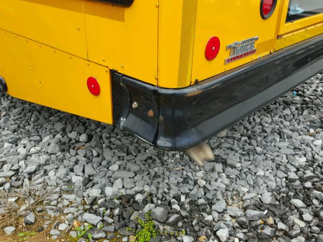 4UZABRDT4CCBL7502 - 2012 FREIGHTLINER CHASSIS B2 ყვითელი ფოტო 9