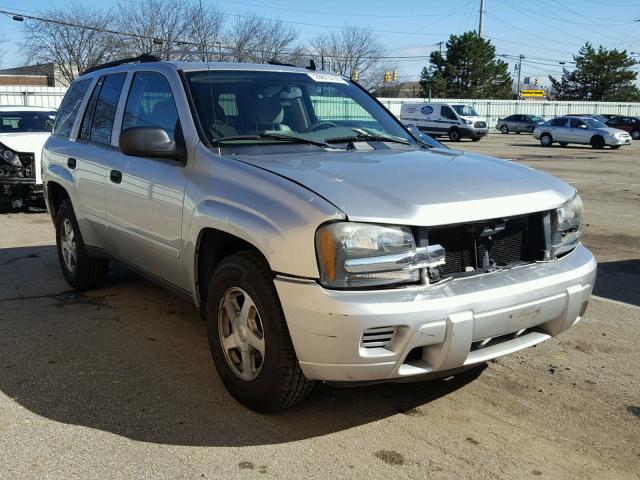 1GNDT13S962110075 - 2006 CHEVROLET TRAILBLAZE SILVER photo 1