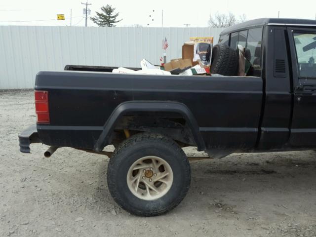 1JTHS6413JT123888 - 1988 JEEP COMANCHE BLACK photo 10