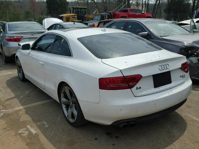 WAULFAFR3CA022626 - 2012 AUDI A5 PREMIUM WHITE photo 3