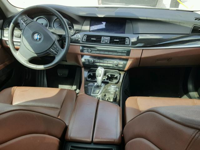 WBAXH5C55DDW13464 - 2013 BMW 528 XI CHARCOAL photo 9