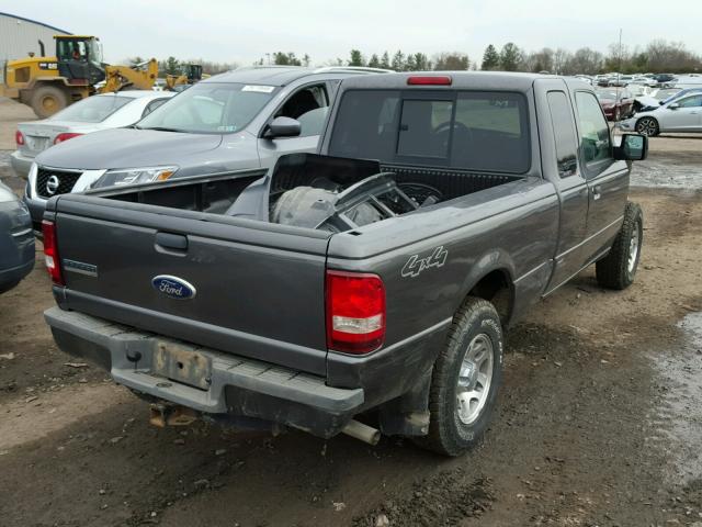 1FTLR4FE8BPB08017 - 2011 FORD RANGER SUP GRAY photo 4