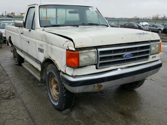 1FTHF25H9MNB02756 - 1991 FORD F250 WHITE photo 1