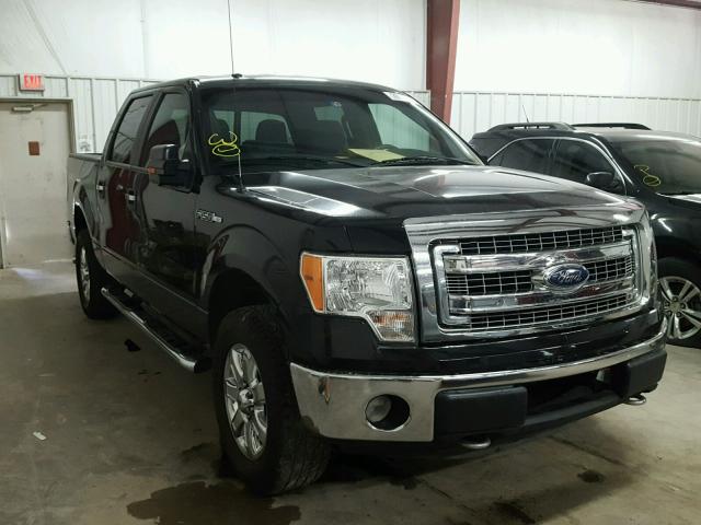 1FTFW1EF0EKD90847 - 2014 FORD F150 SUPER BLACK photo 1