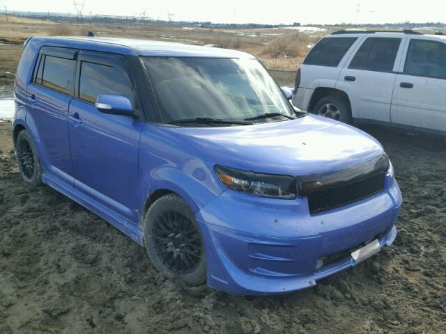 JTLZE4FE0A1110601 - 2010 TOYOTA SCION XB BLUE photo 1