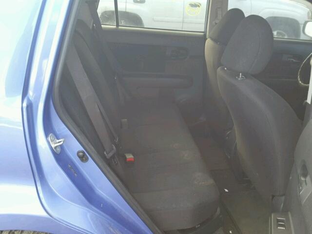 JTLZE4FE0A1110601 - 2010 TOYOTA SCION XB BLUE photo 6