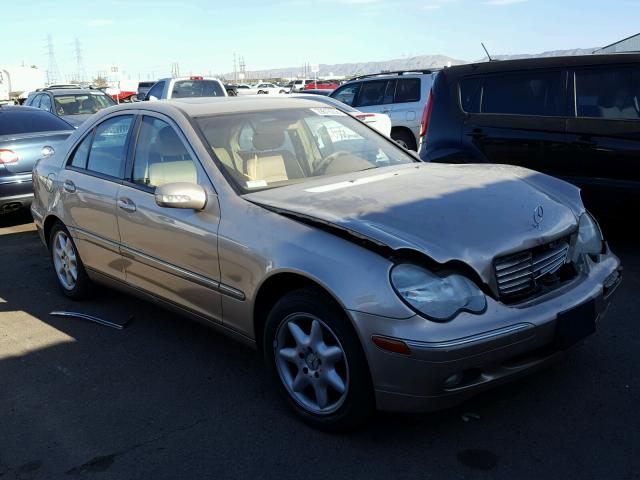 WDBRF61J82F230299 - 2002 MERCEDES-BENZ C 240 GOLD photo 1