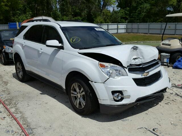 2GNALPEK2D1148411 - 2013 CHEVROLET EQUINOX LT WHITE photo 1