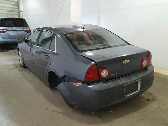 1G1ZG57N194124990 - 2009 CHEVROLET MALIBU LS GRAY photo 3