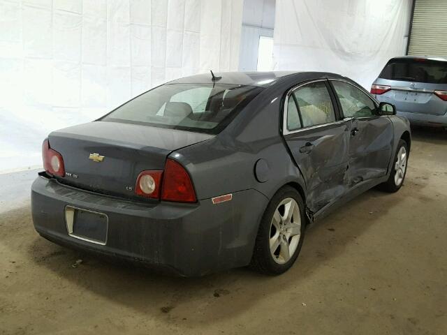 1G1ZG57N194124990 - 2009 CHEVROLET MALIBU LS GRAY photo 4