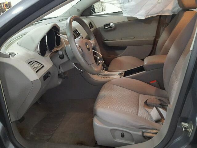 1G1ZG57N194124990 - 2009 CHEVROLET MALIBU LS ნაცრისფერი ფოტო 5