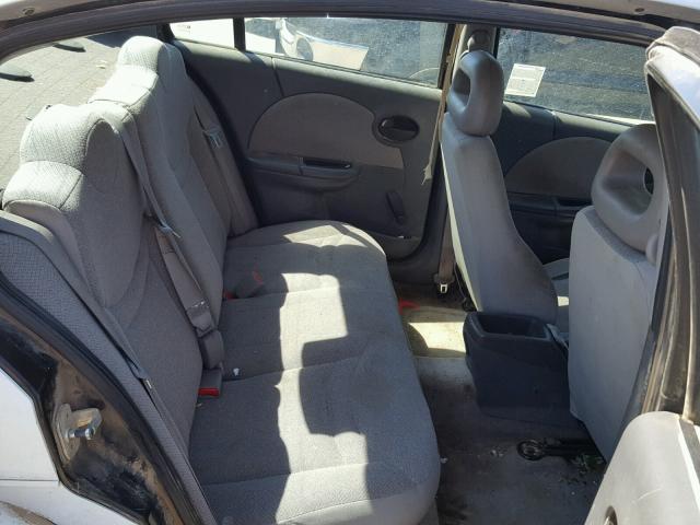 1G8AG52F54Z125649 - 2004 SATURN ION LEVEL თეთრი ფოტო 6