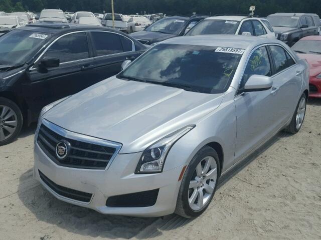 1G6AA5RA2D0139209 - 2013 CADILLAC ATS SILVER photo 2