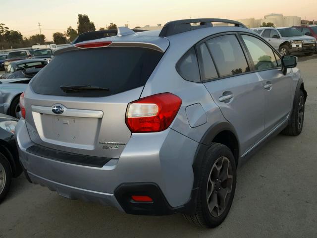 JF2GPADCXG8281628 - 2016 SUBARU CROSSTREK SILVER photo 4