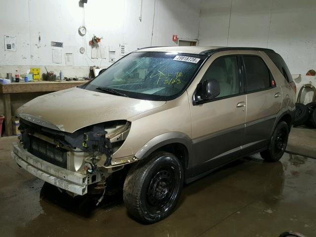 3G5DA03E55S562229 - 2005 BUICK RENDEZVOUS TAN photo 2