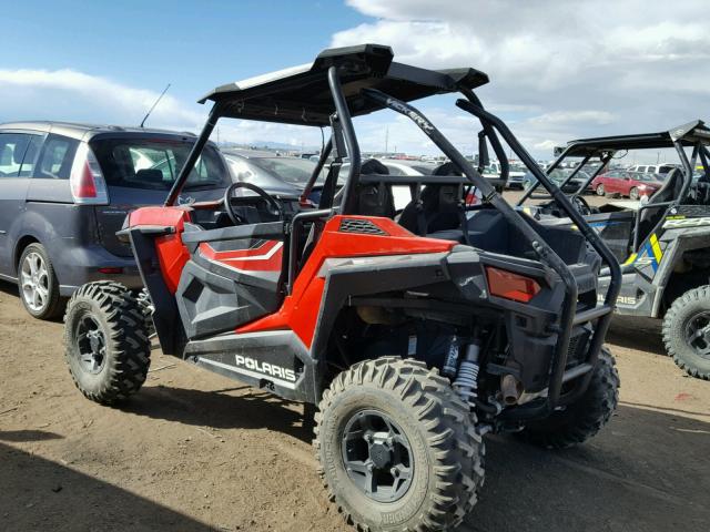 4XAVBE870FB946411 - 2015 POLARIS RZR S 900 RED photo 3