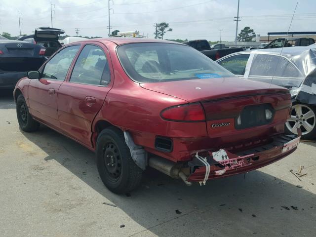 3FAFP6636YM119860 - 2000 FORD CONTOUR SE BURGUNDY photo 3