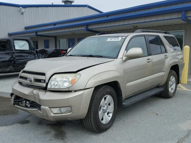 JTEZT17R950022557 - 2005 TOYOTA 4RUNNER LI TAN photo 2