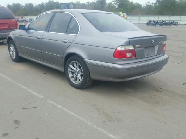 WBADT43433G029855 - 2003 BMW 525 I AUTO GRAY photo 3