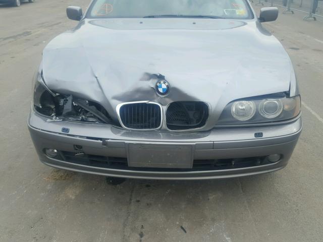 WBADT43433G029855 - 2003 BMW 525 I AUTO GRAY photo 7