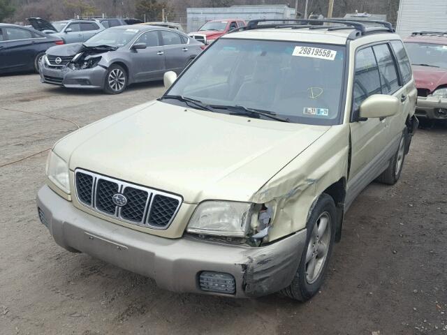 JF1SF65561H758741 - 2001 SUBARU FORESTER S 金色 照片 2