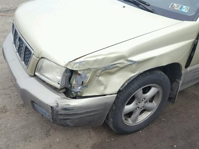 JF1SF65561H758741 - 2001 SUBARU FORESTER S 金色 照片 9