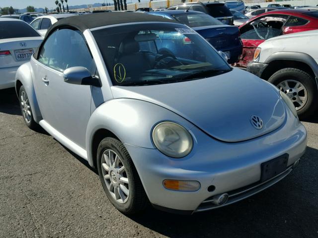 3VWCM31Y85M363901 - 2005 VOLKSWAGEN NEW BEETLE 银色 照片 1