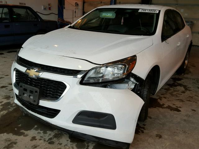 1G11A5SL4EF275521 - 2014 CHEVROLET MALIBU LS 白色 照片 2