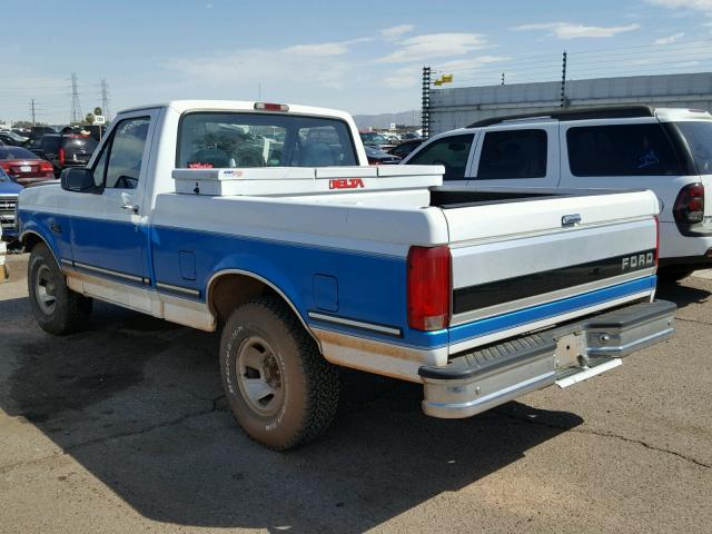 1FTDF15N9SLA52075 - 1995 FORD F150 TWO TONE photo 3