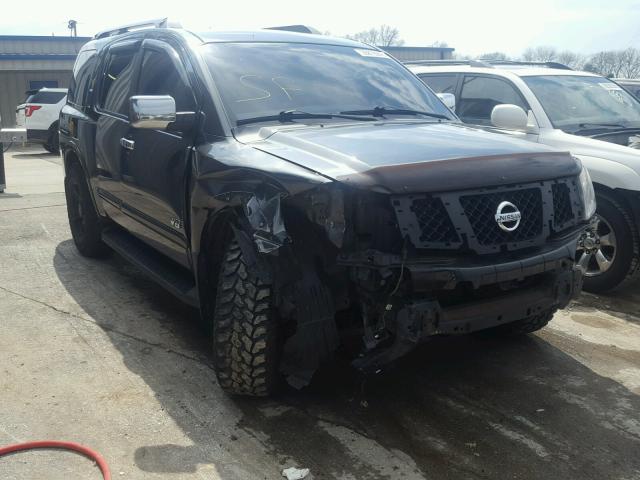 5N1BA0ND4AN622344 - 2010 NISSAN ARMADA SE GRAY photo 1