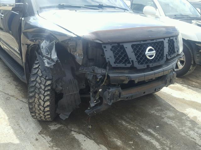 5N1BA0ND4AN622344 - 2010 NISSAN ARMADA SE GRAY photo 9