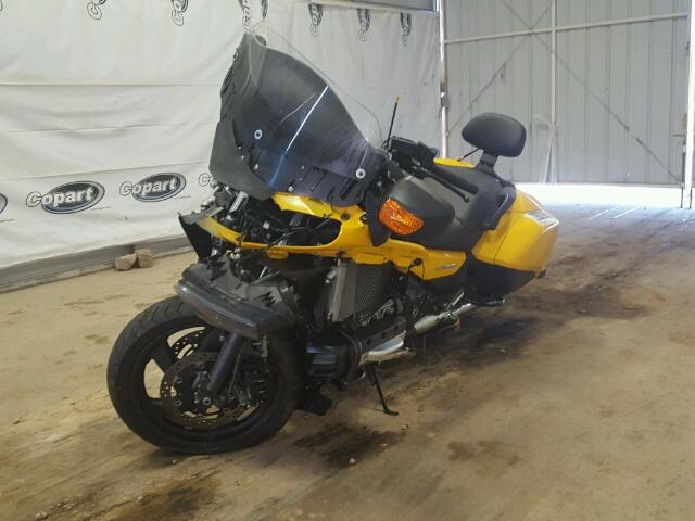 JH2SC6847EK100111 - 2014 HONDA GL1800 B YELLOW photo 2