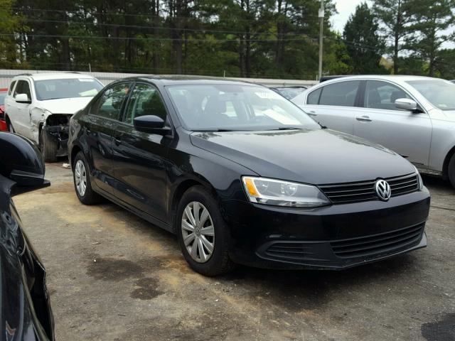 3VW2K7AJ2EM378230 - 2014 VOLKSWAGEN JETTA BASE 黑色 照片 1