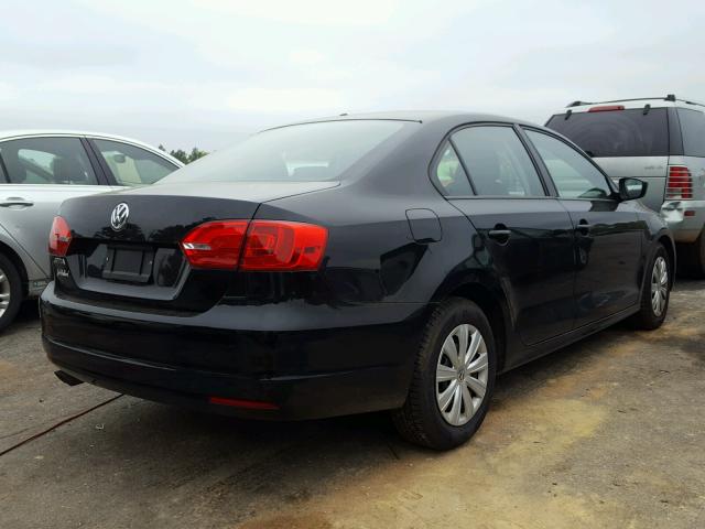 3VW2K7AJ2EM378230 - 2014 VOLKSWAGEN JETTA BASE 黑色 照片 4