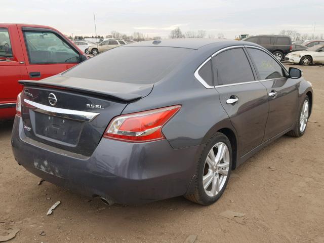 1N4BL3AP6DN529383 - 2013 NISSAN ALTIMA 3.5 GRAY photo 4