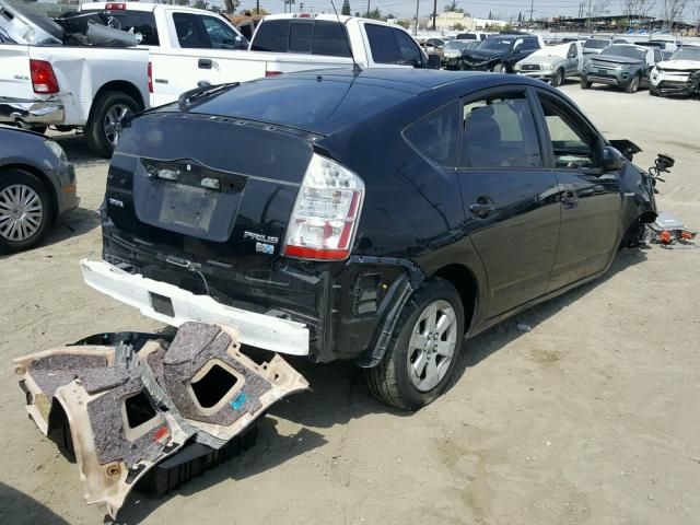 JTDKB20U863173497 - 2006 TOYOTA PRIUS BLACK photo 4