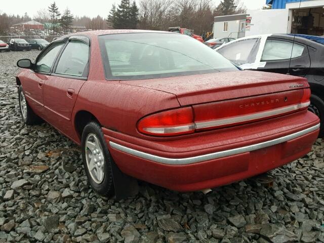 2C3HD56T2TH173092 - 1996 CHRYSLER CONCORDE L RED photo 3