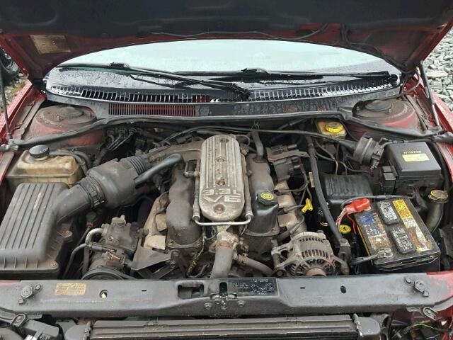 2C3HD56T2TH173092 - 1996 CHRYSLER CONCORDE L RED photo 7