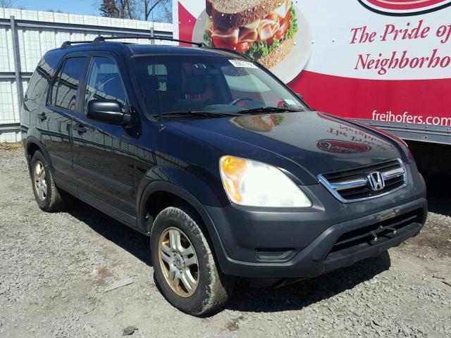 SHSRD778X4U233626 - 2004 HONDA CR-V EX BLACK photo 1