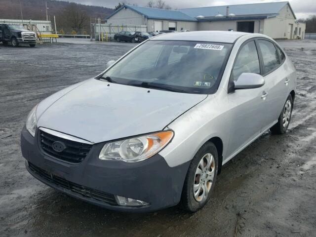 KMHDU4AD5AU144230 - 2010 HYUNDAI ELANTRA BL GRAY photo 2