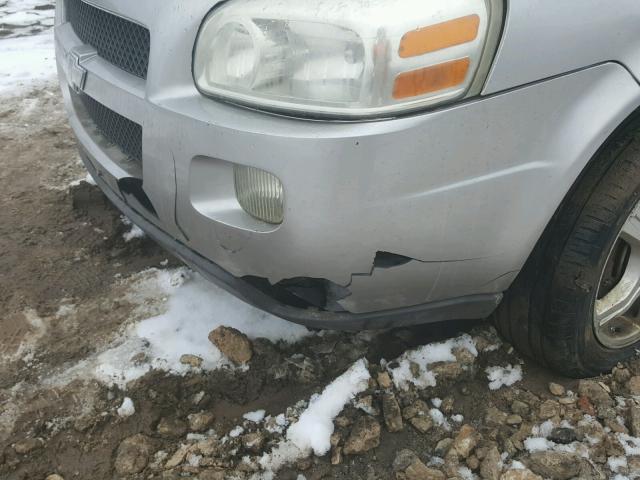 1GNDV23198D167326 - 2008 CHEVROLET UPLANDER L ვერცხლისფერი ფოტო 9