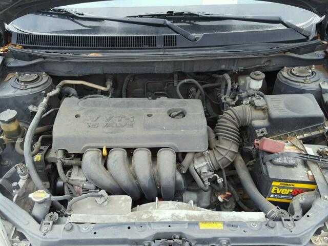 2T1KR32E06C572208 - 2006 TOYOTA COROLLA MA GRAY photo 7