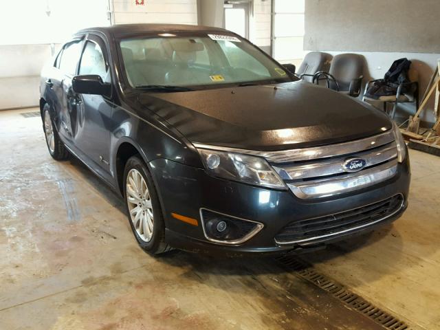 3FADP0L39AR100317 - 2010 FORD FUSION HYB BLACK photo 1