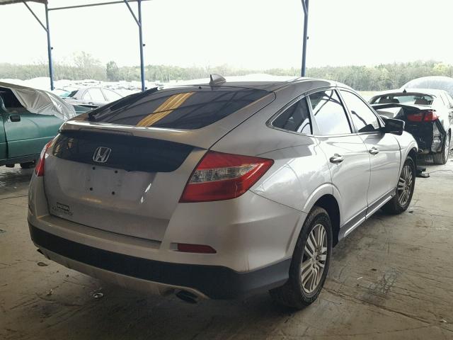 5J6TF3H58FL001864 - 2015 HONDA CROSSTOUR SILVER photo 4