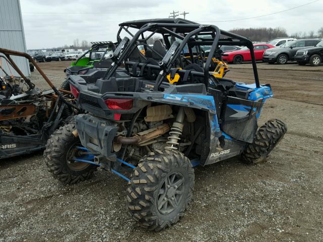 3NSVDE928GF464532 - 2016 POLARIS RZR XP TUR BLUE photo 4