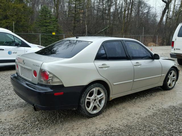 JTHBD192520063829 - 2002 LEXUS IS 300 SILVER photo 4