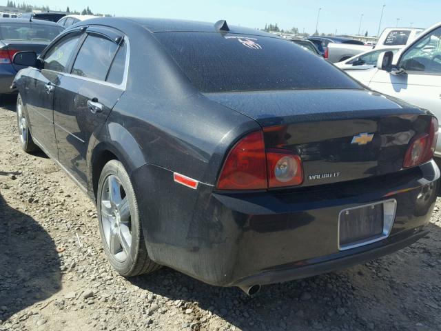 1G1ZC5E06CF341756 - 2012 CHEVROLET MALIBU 1LT 黑色 照片 3