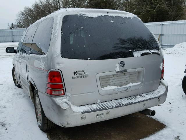 2MRDA20224BJ13042 - 2004 MERCURY MONTEREY TAN photo 3