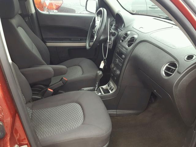 3GNCA13D98S713554 - 2008 CHEVROLET HHR LS MAROON photo 5