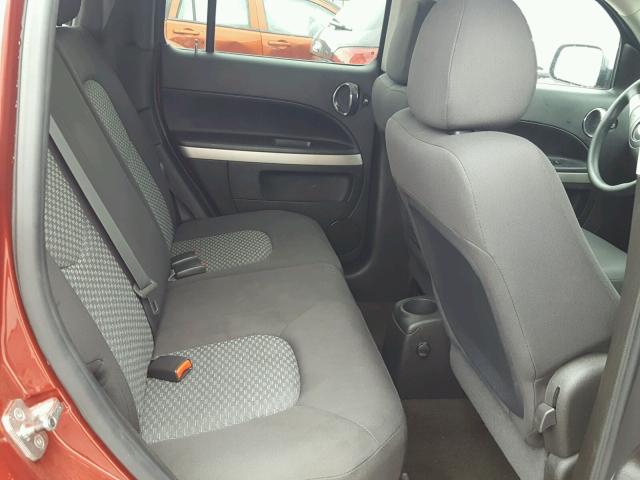 3GNCA13D98S713554 - 2008 CHEVROLET HHR LS MAROON photo 6